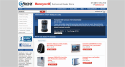 Desktop Screenshot of honeywellconsumerstore.com